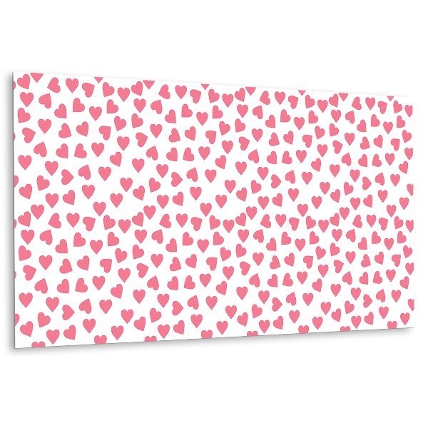Okładzina ścienna winylowa Wzór w kształcie serc
