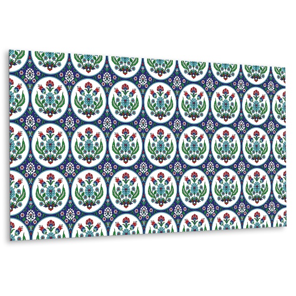 Panel winylowy na ścianę Wzór tulipanów