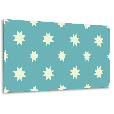 Okładzina ścienna winylowa z siedmioramienną gwiazdą