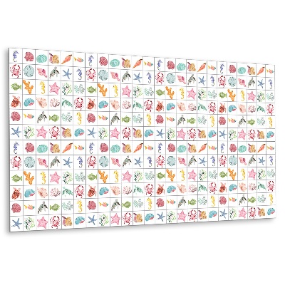 Okładzina winylowa na ścianę Morska fauna