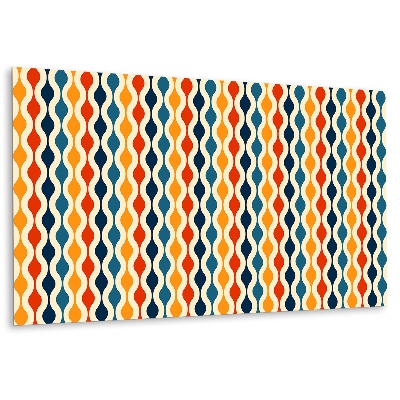 Okładzina winylowa na ścianę Wzór retro na podłodze