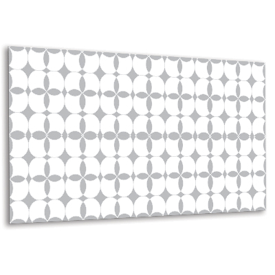 Okładzina winylowa na ścianę w koła geometryczne