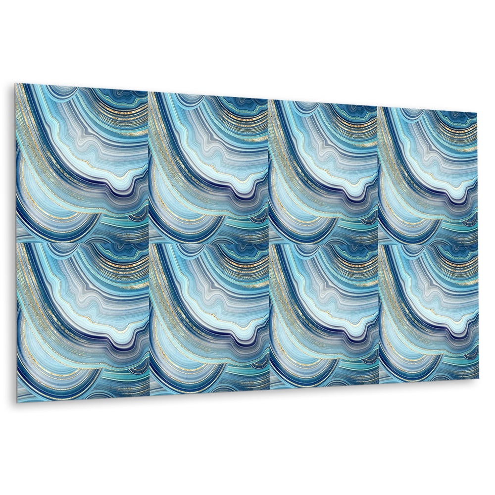 Panel samoprzylepny Przekrój kamienia Agatu