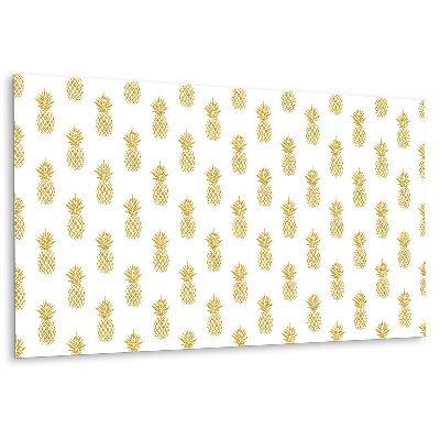 Okładzina winylowa na ścianę z motywem ananasów