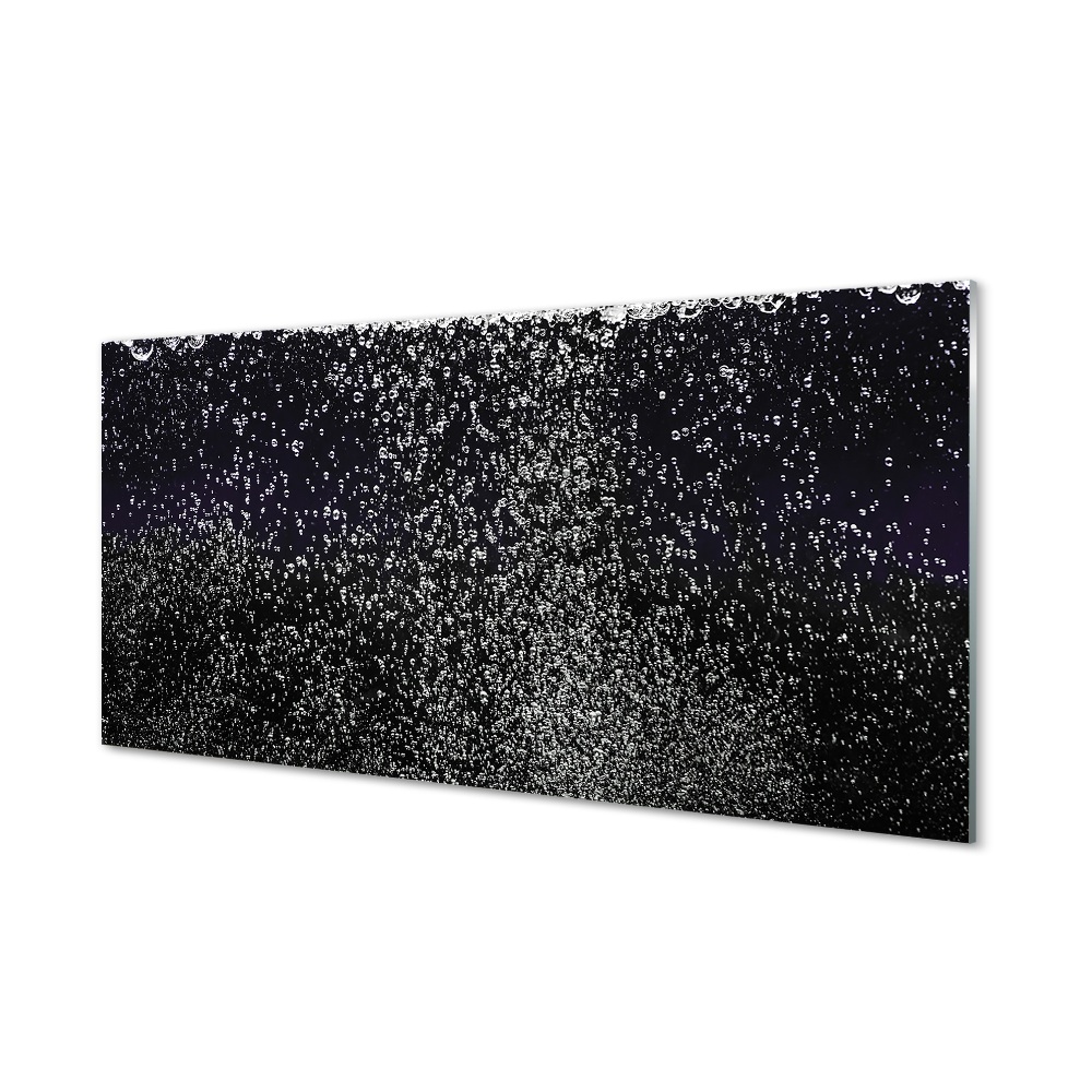 Obraz na szkle Krople bańki woda