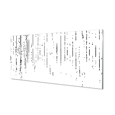 Obraz na szkle Kropki i paski Grafika
