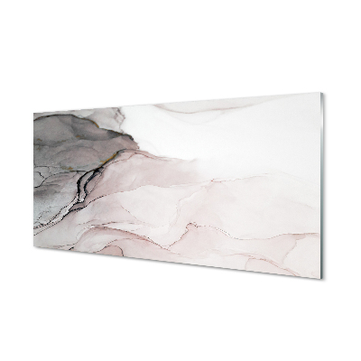 Obraz na szkle Kamień abstrakcja szare plamy