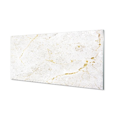 Obraz na szkle Kamień jasny marmur