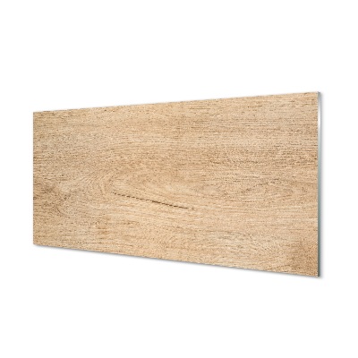 Obraz na szkle Jasne drewno słoje sęki