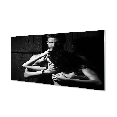 Obraz na szkle Kobieta mężczyzna razem