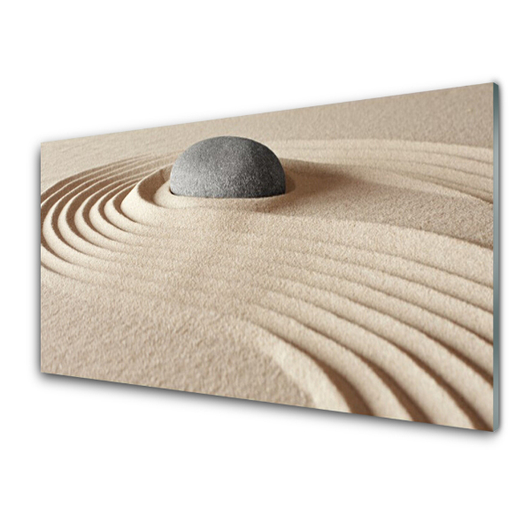 Obraz na Szkle Piasek kamień