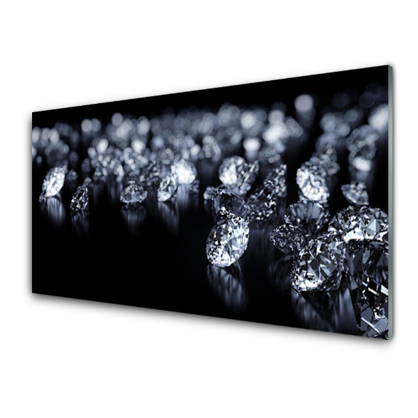 Obraz na Szkle Diamenty Sztuka