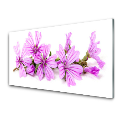 Obraz Szklany Różowe kwiaty