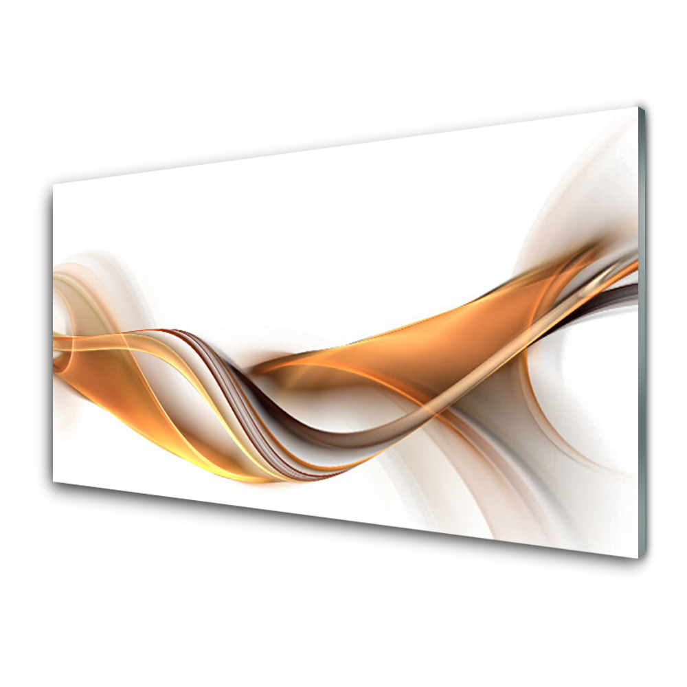 Obraz Szklany Abstrakcja beżowa grafika