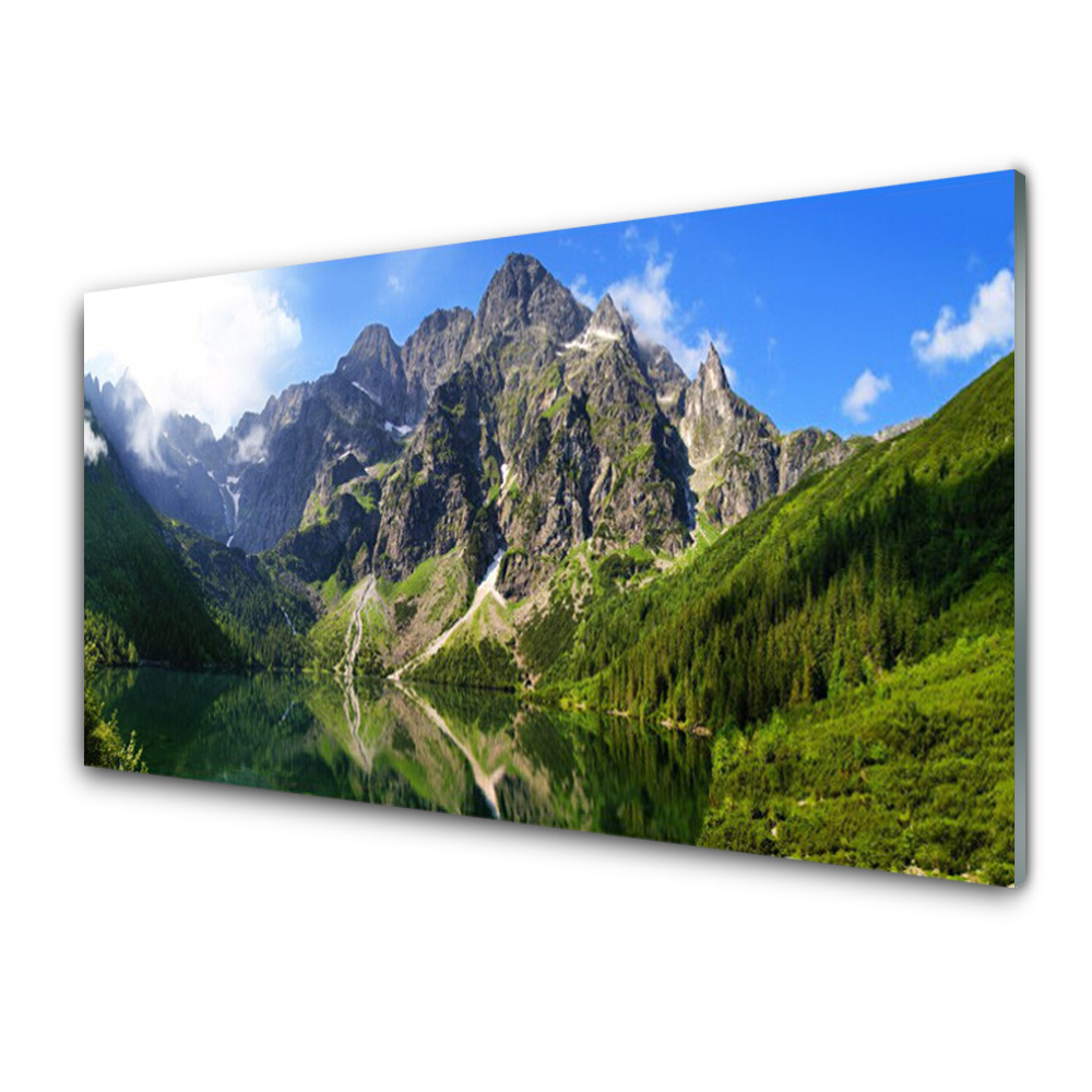 Obraz Szklany Morskie oko tatry