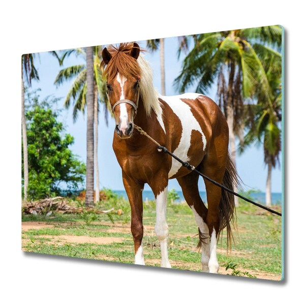 Deska kuchenna Koń w łaty