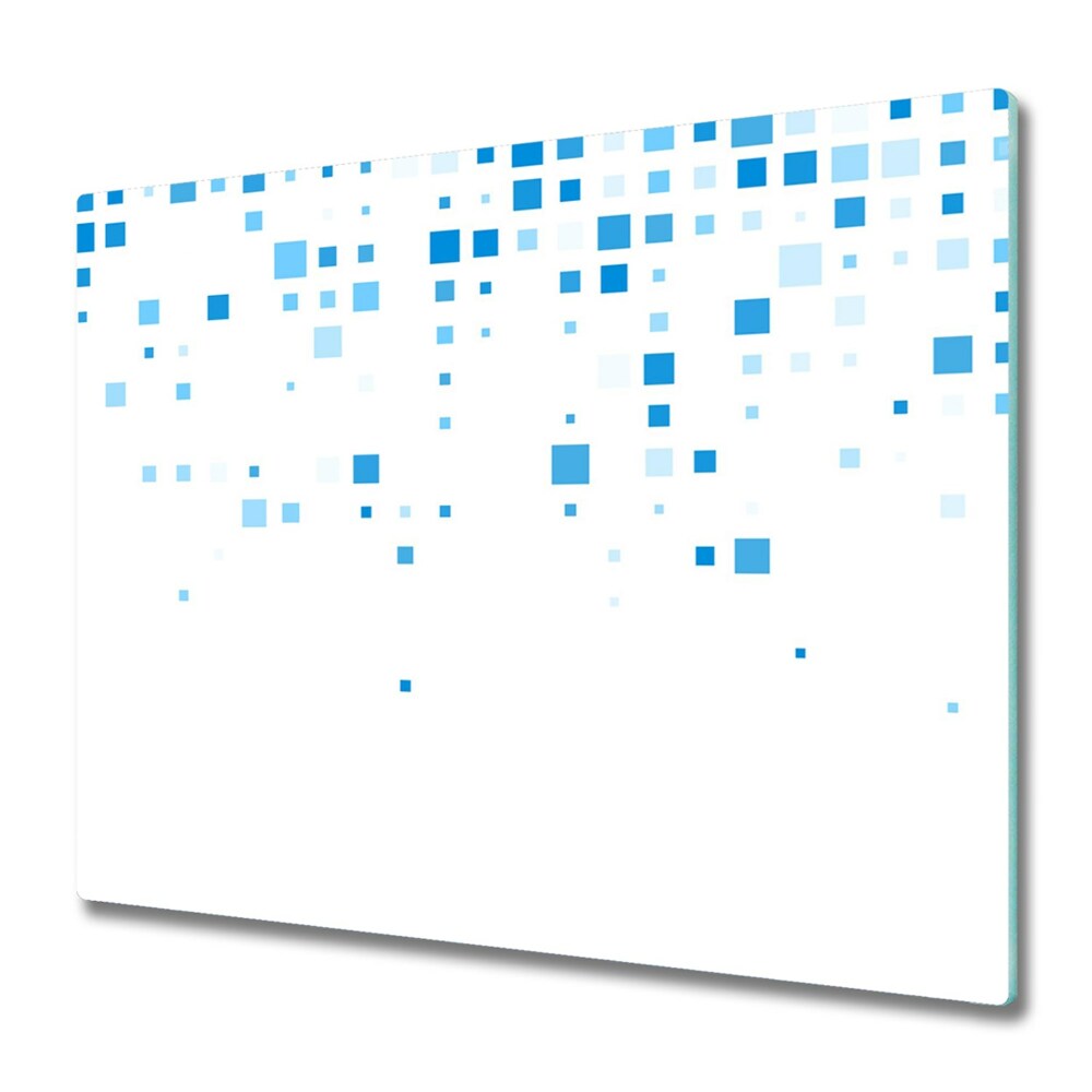 Deska kuchenna Niebieskie sześciany