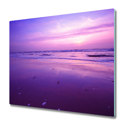 Deska kuchenna Zachodzące słońce nad morzem