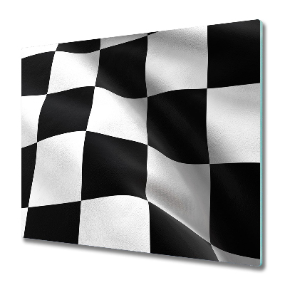 Deska kuchenna Flaga w szachownice