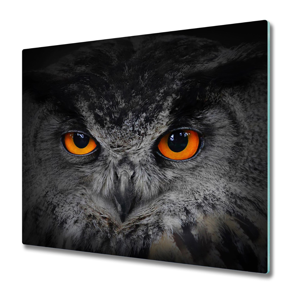 Deska kuchenna Pomarańczowe oczy sowy