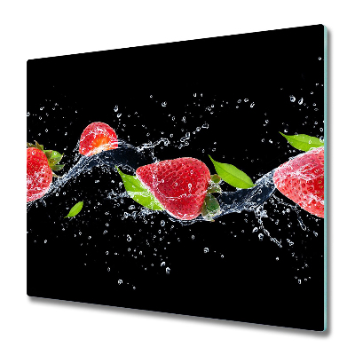 Deska kuchenna Truskawki w wodzie