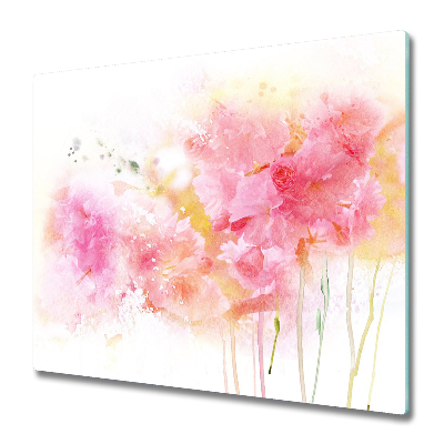 Deska kuchenna Pomarańczowo-różowe plamy