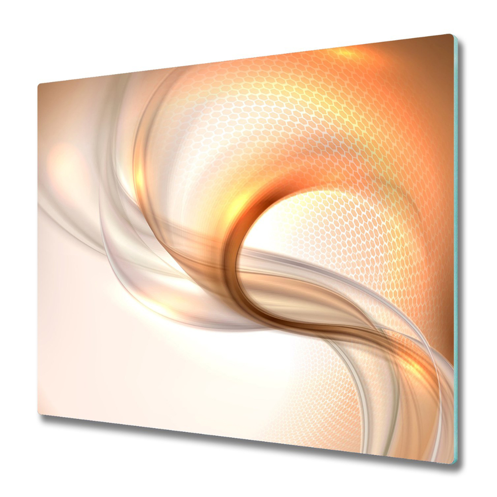 Deska kuchenna Abstrakcyjne pomarańczowe tło