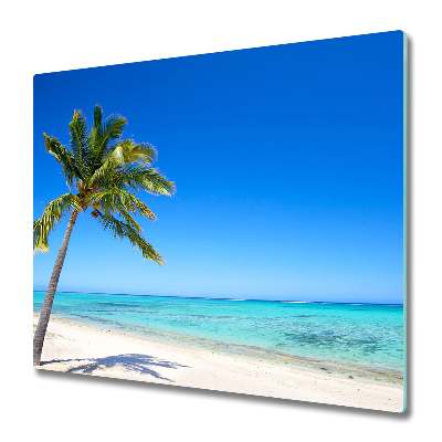 Deska kuchenna Palma na tle plaży