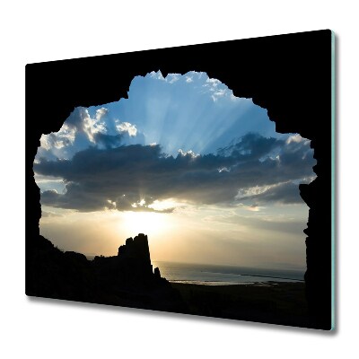 Deska do krojenia Widok na niebo