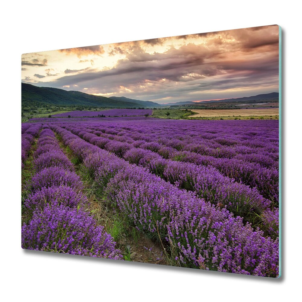 Deska do krojenia Pole lawendy na wzgórzu