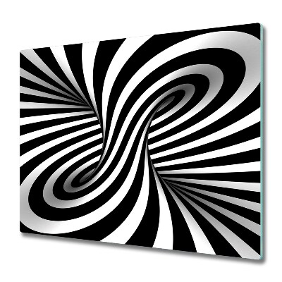 Deska do krojenia Czarno-biały wir