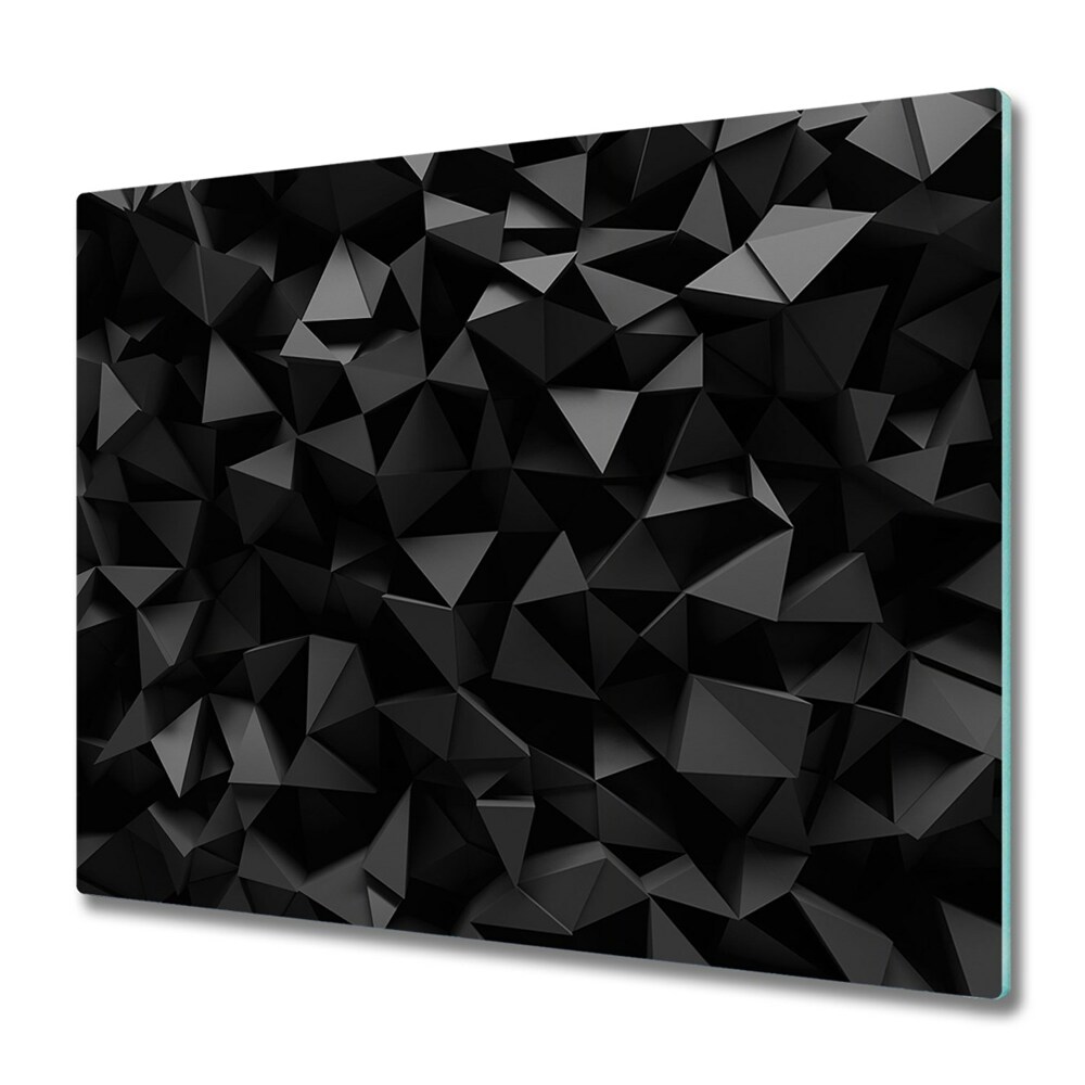 Deska do krojenia Ciemno szara abstrakcja 3D