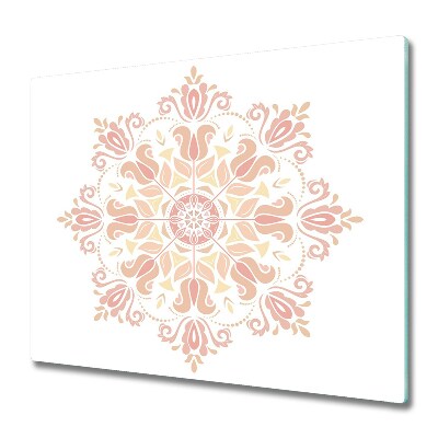 Deska do krojenia Pomarańczowa Mandala