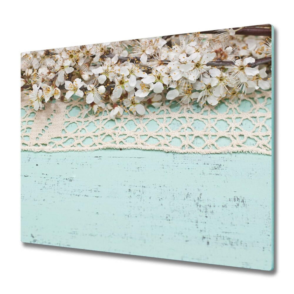 Deska do krojenia Kwiaty wiśni na stole