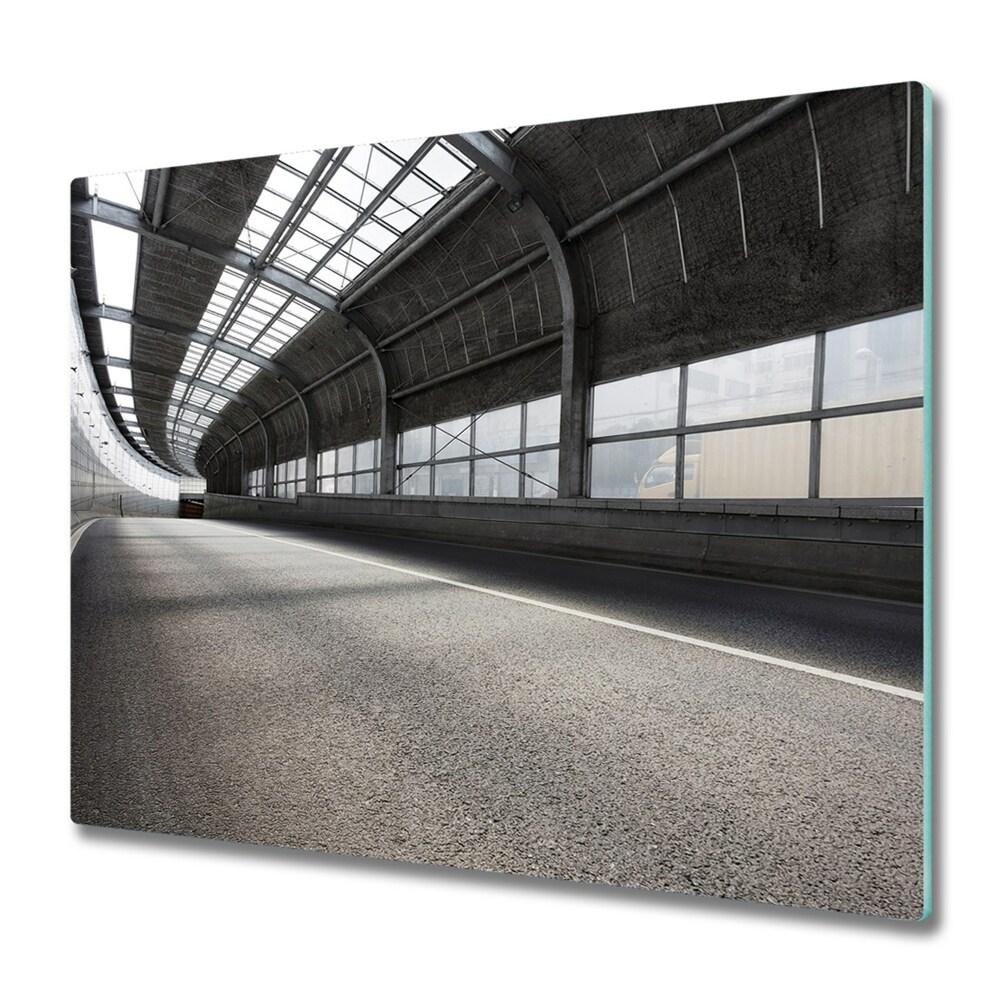 Deska do krojenia Szary tunel z drogą