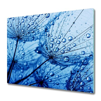 Deska do krojenia Nasiona dmuchawca z kroplami rosy