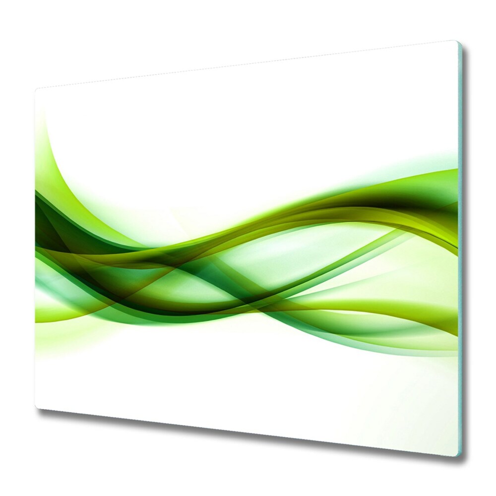 Deska do krojenia Abstrakcyjne zielone fale