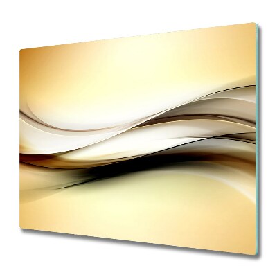 Deska do krojenia Abstrakcyjne jasno żółte tło