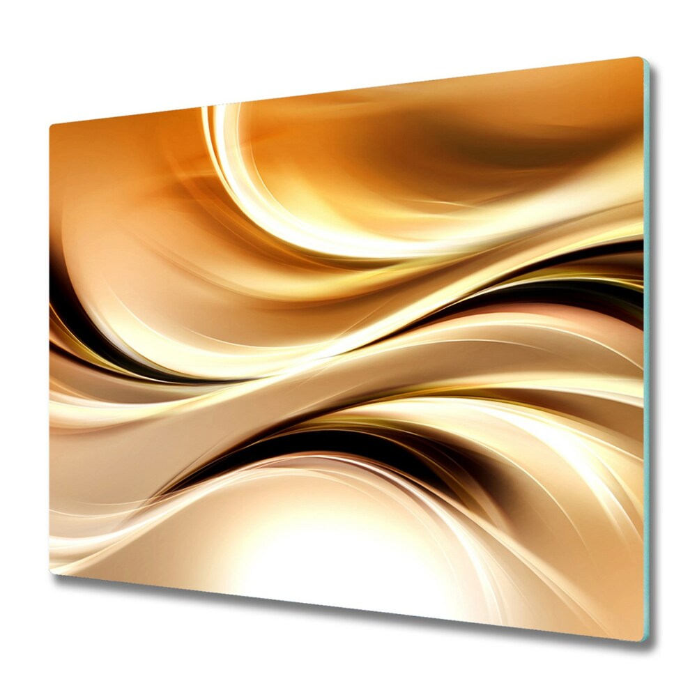 Deska do krojenia Abstrakcyjne złote fale