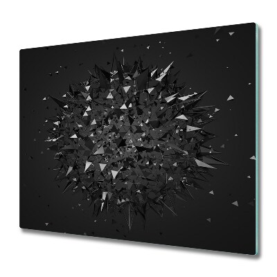 Deska do krojenia Abstrakcja wybuchu 3D