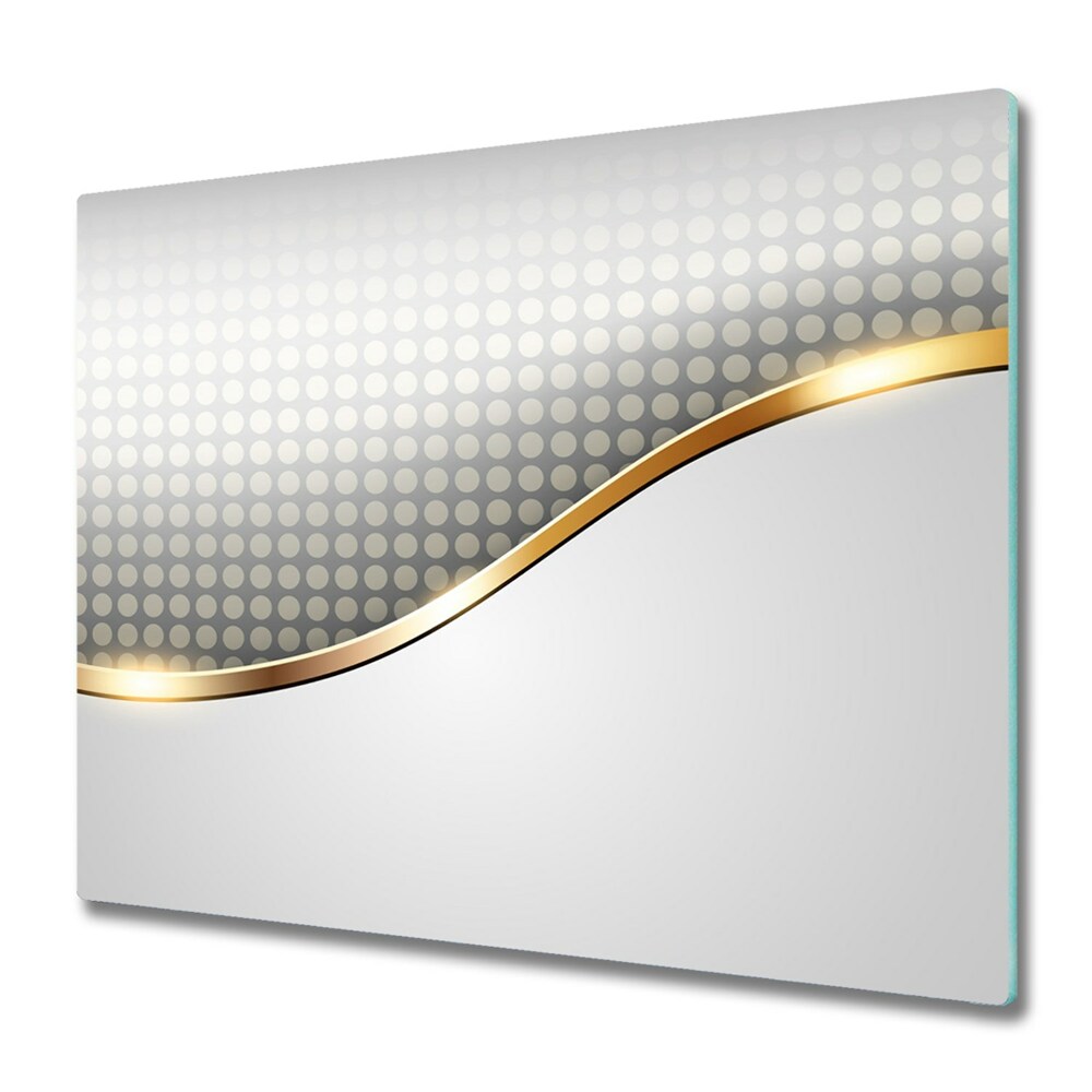 Deska do krojenia Abstrakcja złota linia