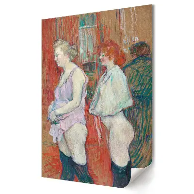 Plakat na materiale polycanvas Intymne chwile w artystycznym ujęciu