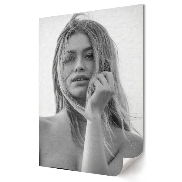 Plakat na materiale polycanvas Naturalna Uroda w Monochromatycznym Stylu