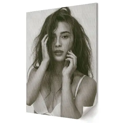 Stylowy plakat na ścianę Naturalna Uroda w stylu monochromatycznym
