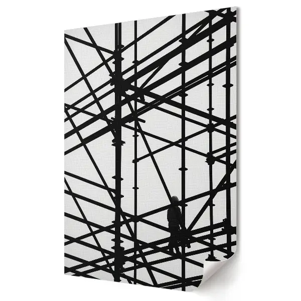 Grafika ścienna na płótnie Architektura w cieniu konstrukcji