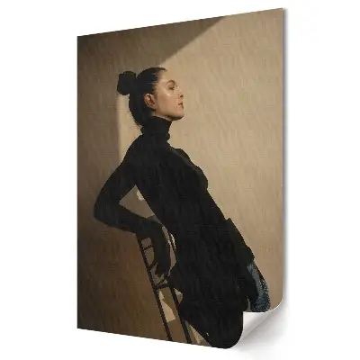 Plakat na materiale polycanvas Elegancja w prostocie światła i cienia