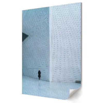 Obraz na płótnie Samotność w nowoczesnej architekturze