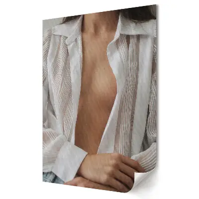 Plakat na materiale polycanvas Elegancja i subtelność w detalu
