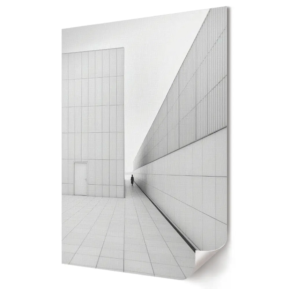 Plakat na materiale polycanvas Minimalizm w Architekturze Czyste Linie