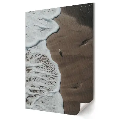Plakat na materiale polycanvas Spokój na granicy lądu i morza